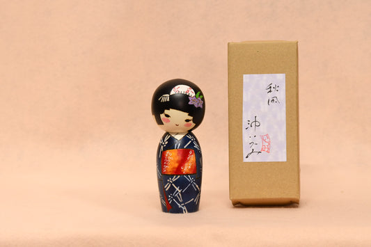 秋風 こけし/ AKIKAZE Kokeshi Doll