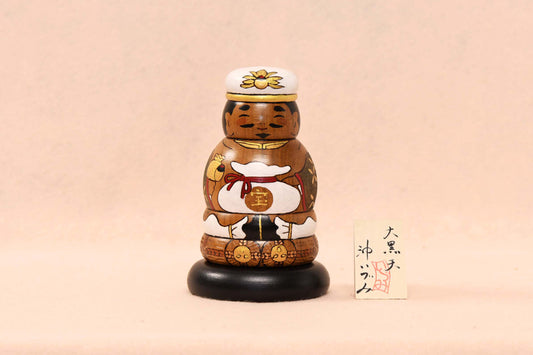 大黒天 こけし/ DAIKOKUTEN Kokeshi Doll