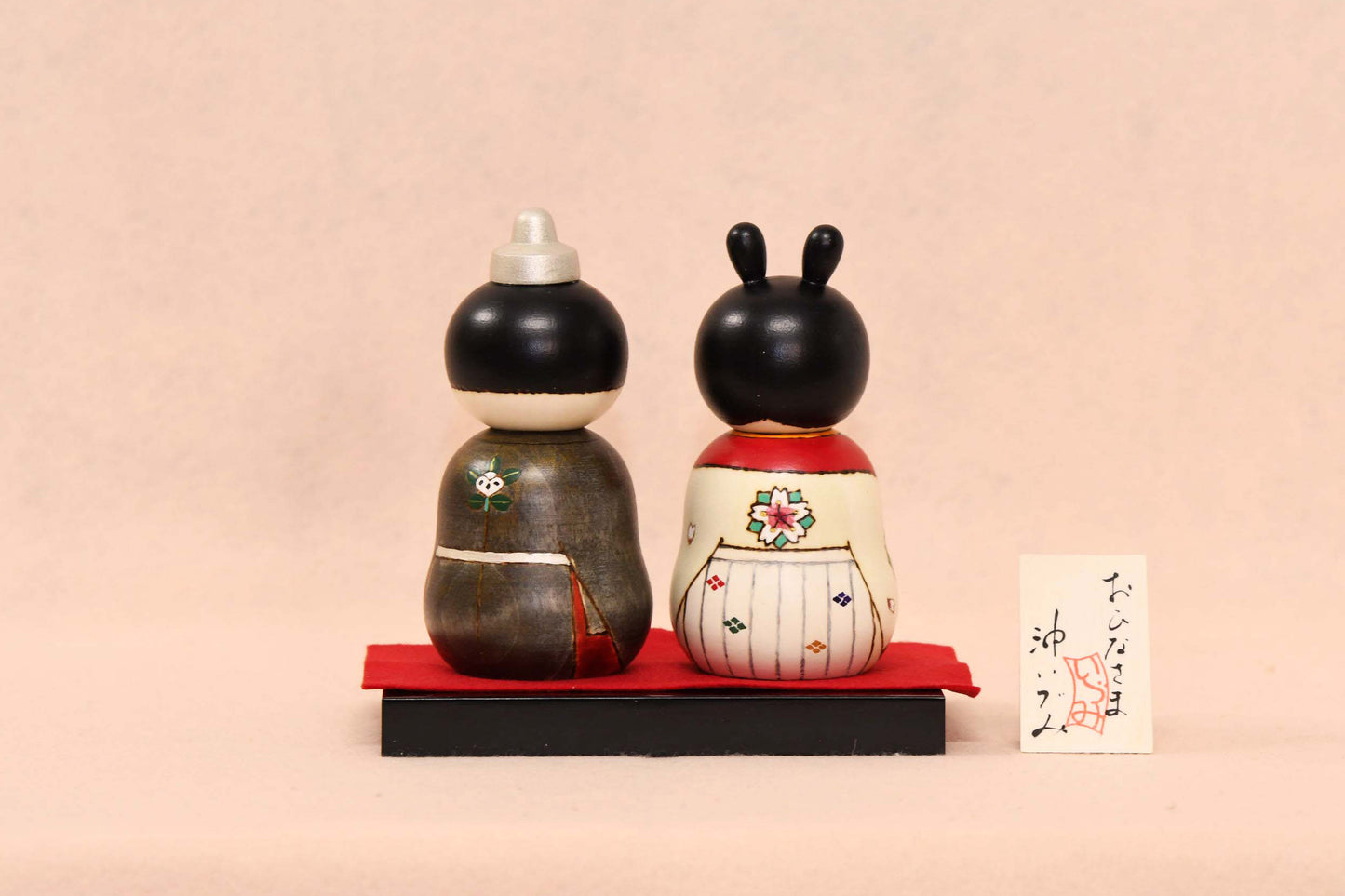 おひなさま こけし/ OHINASAMA Kokeshi Doll