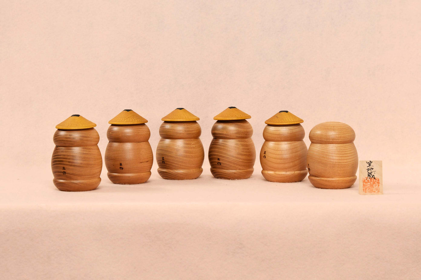 笠地蔵 こけし/ KASAJIZOU Kokeshi Doll