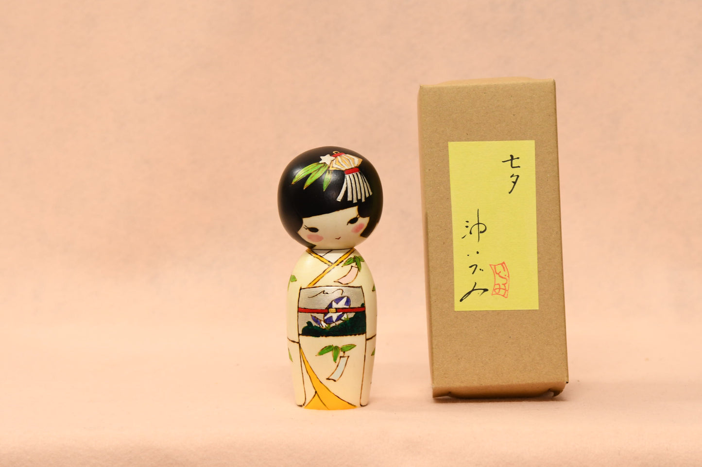 七夕 こけし/ TANABATA Kokeshi Doll