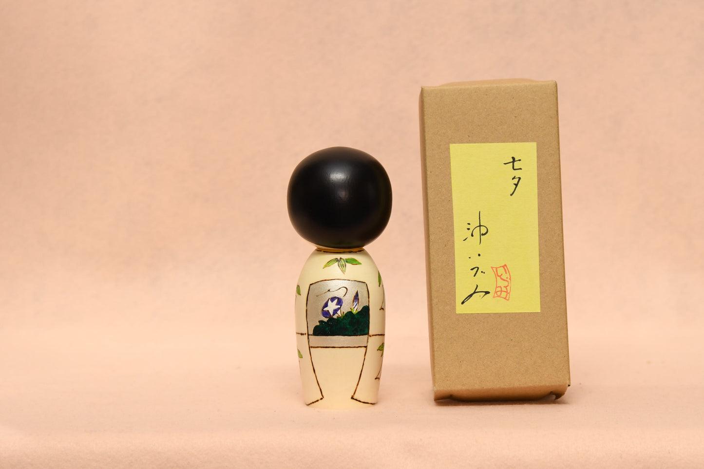 七夕 こけし/ TANABATA Kokeshi Doll