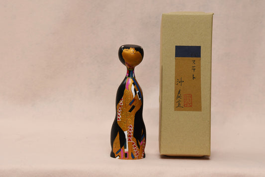 猫こけし(バステト)/ BASUTETO CAT Kokeshi Doll