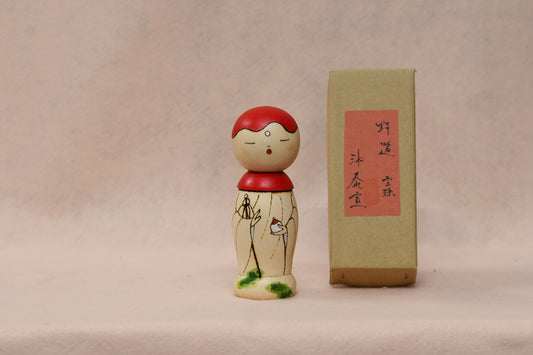 野道宝珠 こけし/ NODOU HOUJU Kokeshi Doll
