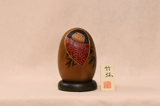 竹林 こけし/ CHIKURIN Kokeshi Doll