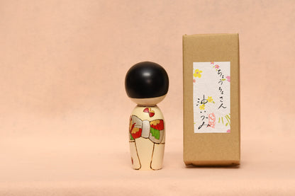 ちょうちょさん　こけし/ BUTTERFLY Kokeshi Doll