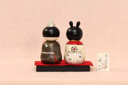 おひなさま　こけし/ OHINASAMA Kokeshi Doll
