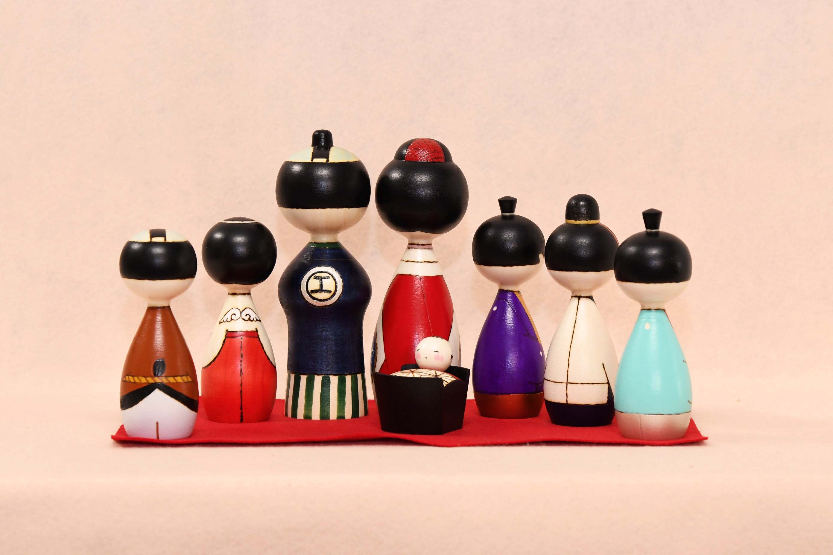 ザ・ナティビティ こけし/ THE NATIVITY Kokeshi Doll – ZENWORLD