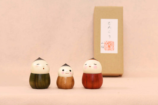 どんぐり　こけし/ DONGURI Kokeshi Doll