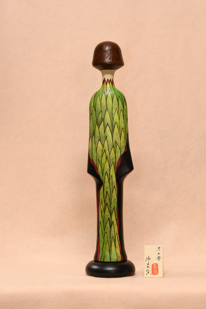 月の雫　こけし/ MOON DROP Kokeshi Doll